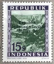 PW866-PERANGKO PRANGKO INDONESIA WINA REPUBLIK 15s ,MINT
