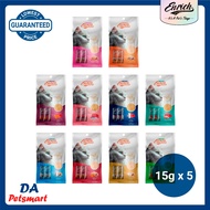 ENRICH CAT LICKABLE STICK SNACK TREAT 75G (15GX5)_Tuna/Chicken