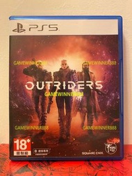 《今日快閃價》（中古二手）PS5遊戲 先遣戰士 Outriders 港版中文版