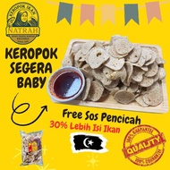 Keropok Ikan Segera Baby Terengganu (10kg) / Keropok Ikan Terengganu / Keropok Segera Baby / Keropok