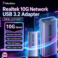 🔥SG Stock🔥XikeStor USB 3.2 10GBase-T RTL8129 Network Adapter RJ45 Port 10G NIC Ethernet 10Gbps Ether