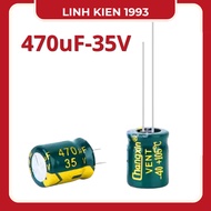 SET OF 4 Capacitors 470uF 35V capacitor 470uf35v