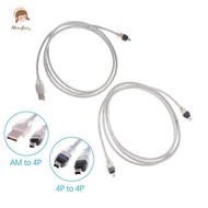 ABongBang 1394 Fire Wire USB To 4p USB To 1394 Data Cable IEEE 1394 Connection Cable Camera DV Acqui
