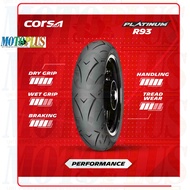 Sleek tire R93 PLATINUM 110 70 -17  120 60 -17 150 60 -17 160 60 -17 by CORSA Made in Indonesia