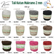 KATUN Macrame Cotton Rope Yarn 2 mm - CRS