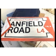Official Liverpool’s Anfield Road Metal Sign