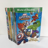 31 volumes of Marvel Avengers graded books Marvel World of Reading Pre1+L1+L2 English original child