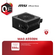 MSI POWER SUPPLY MAG A550BN 550W (พาวเวอร์ซัพพลาย) [Pre-Order จัดส่งภายใน7-15วัน]