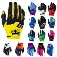 2019 FOX Breathable Wear-Resistance Full Finger Racing Motorcycle Gloves