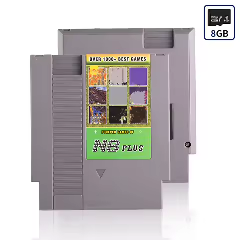 New N8 Plus 1000 in 1 Remix Game Card For NES 8 Bit Video Game Console Game Cartridge