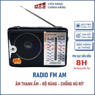 FM Radio Station FM AM RADIO Player KNSTAR RX-606AC for the Elderly High-end Radio 4 Bands Am/Fm/Sw1
