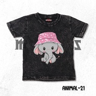 ANIMAL Kids T-shirt Washed Unisex T-shirt ANIMAL 17-24