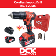 DCK KDJZ2050i Cordless Impact Drill 20V Bor baterai KDJZ2050