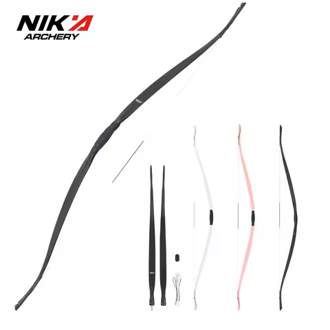 Nika Archery ET-16 Assyrian Carbon Traditional Bow 14-50lbs@28 Archery Outdoor Hunting