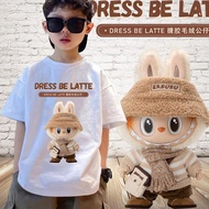 Labubu T-shirt for Boys Girls 0 1 2 3 4 5 6 7 8 9 10 11 Years (Children's Tops for Baby Teenagers) P