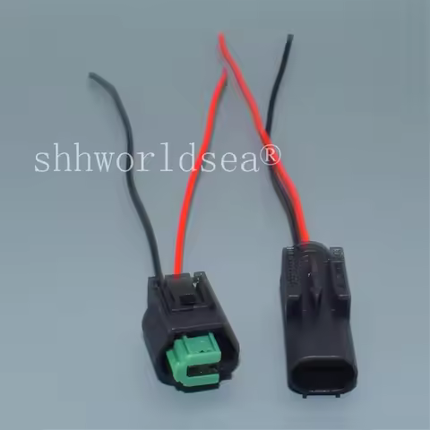 2Pin 1-967644-1 Car Temperature Connector Plug Pigtail Harness Wire Cable For BMW E36 E38 E46 E39 E6