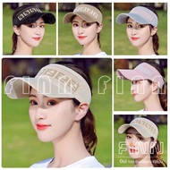 Finn - Women's Baseball Cap Glitter Accent Top Hollow Knit Hat Hijab Gymnastics Hat