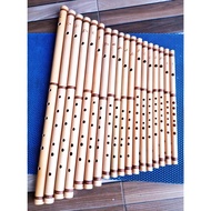 Suling Dangdut Suling Bambu 1 Set Isi 18 biji