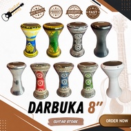 DARBUKA SERAMIK 8" INCI POWER BEAT BERKUALITI