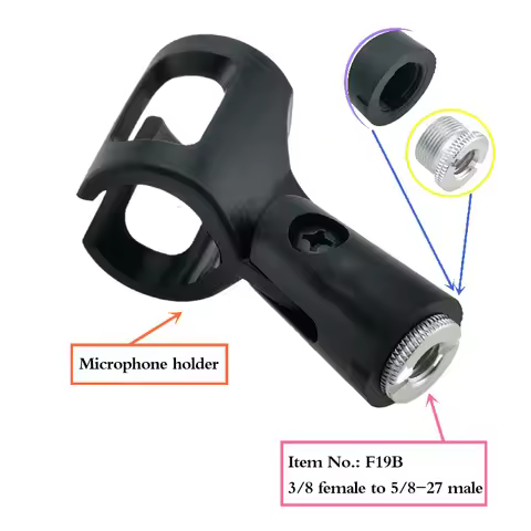 1/4 3/8 Inch to 5/8 Microphone Stand Conversion Screw Accessories for Tripod Microphone Stand Adapte