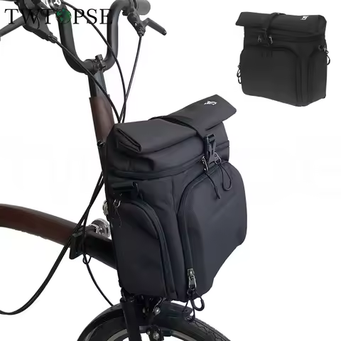 TWTOPSE Bicycle 3D Hard Shell O Bag For Brompton Folding Bike Bicycle 3SIXTY PIKES Rain Cover Strip 