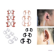 CON 3 Pairs Silicone 2-Way Radio Ear Mold for Two Way Radio Acoustic Tube  kits