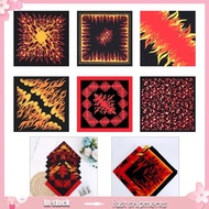 YOIOI Versatile Flames Bandana Head Scarfs Bandana Exquisite Head Scarf for Vacation