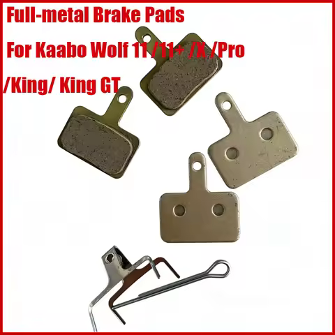 Zero Hydraulic Full-metal Brake Pads For Kaabo Wolf 11 /11+ /X /Pro /King/ King GT Mantis Pro 8 10 V