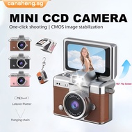 Mini Camera Thumb Camera 4K Digital Camera Retro HD CCD Camera Travel Vlog