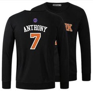 🎀甜瓜Carmelo Anthony安東尼長袖棉T恤上衛衣🎀NBA尼克隊Nike耐克愛迪達運動籃球衣服大學T男647