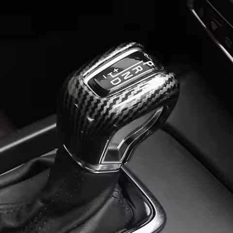 for volvo V60 S60 CX60 XC90 S90 V90 central control gear head decorative cover ABS carbon fiber patt