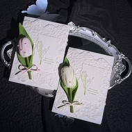 Weigefang Lawn Wedding Outdoor Newcomer Vow Card Groom Bride Vow Book Tulip Vow Book yyo55 3.26