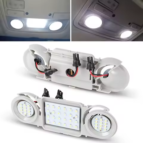 12V Car Dome Reading Light LED Interior Lamp Accessories For Volkswagen VW Passat B6 B5 B7 CC Golf 4