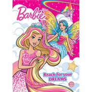 Barbie Reach for your DREAMS Activity Books Coloring And Brain Training Games