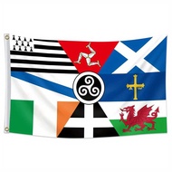 Celtic Ethnic Flag Cic Nations Fg3X5FT Outdoor Flag Digital Printing