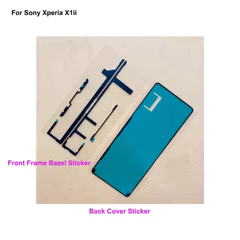 Adhesive Tape For Sony Xperia X1ii 3M Glue Front LCD Supporting Frame Sticker Back Battery cover Tap