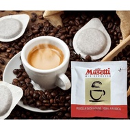 ♞,♘Caffe Musetti 15 pcs Easy Serve Espresso (ESE) pods Evoluzione (Gold) 44 mm 100% Arabica Coffee
