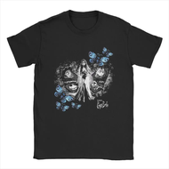 Corpse Bride Emily Butterflies Mens T Shirt Amazing Tee Shirt Short Sleeve O Neck T-Shirts Cotton Gi