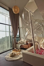 สตูดิโอ อพาร์ตเมนต์ 2 ห้องน้ำส่วนตัว ขนาด 70 ตร.ม. – กัมปงบูกิตลันจัน (The Koufuku Suites @ Petaling