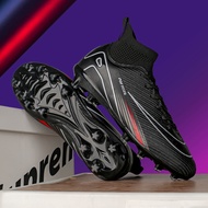 ข้ามพรมแดน F50 ขายร้อนเด็กวัยรุ่นบินรองเท้าฟุตบอลไม่มีรอยต่อถัก AG เล็บยาว TF ทำลายเล็บรองเท้าฟุตบอล