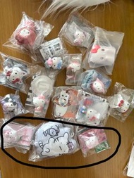 Sanrio hello kitty 狐狸 惡魔天使 魔物獵人 百變小櫻 微縮 bb 萬聖節 海豹 鯊魚貓
