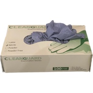 CLEANGUARD Disposable Nitrile Gloves - 100pc - S/M/L (PURPLE)