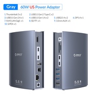 [ออกใบกำกับ- ทักแชท] ORICO Thunderbolt 3 40Gbps Type C Docking Station Desktop USB C 4K HDMI-compati