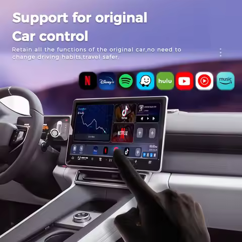 MMB Wireless CarPlay AI Box Android Auto Android 13.0 QCM6125 8-Cores BT 5.2 Auto Connection GPS 4G 