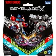 BEYBLADE X TRANSFORMERS COLLAB OPTIMUS WAREHOUSE SALE 4-60P VSPrime. MEGATRON 4-80B MULTIPACK SET WI