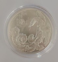 中國神話鳳凰銀幣