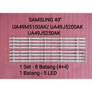 (Ready Stock) UA49M5100AK / UA49J5200AK / UA49J5250AK SAMSUNG 49" LED TV Backlight (1Set)