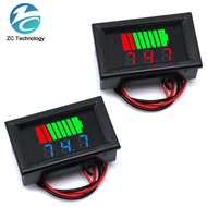Car Battery Level Indicator 12V-60V Lithium Capacity Voltmeter Tester