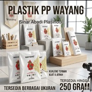 ( -/+ 250 grams) PP Wayang Plastic Bag Size 7X10 - 6X10 - 5X8 PP Plastic Bag/ BENING Wayang Plastic/