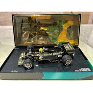 Mini Cut 1/18 Lutes Fleet Lotus 97T Senna 1985 Season Portugal Station Business First Win, JPS Coati